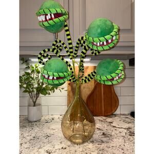 Unique Halloween Venus Flytrap Stem Set of 2 Carnivorous Plant Beetlejuice Mario